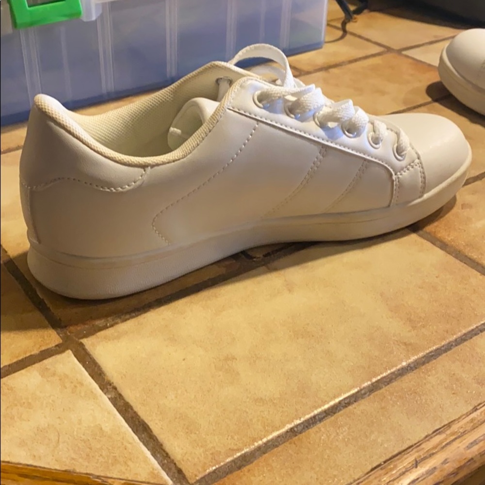 White shoes!
